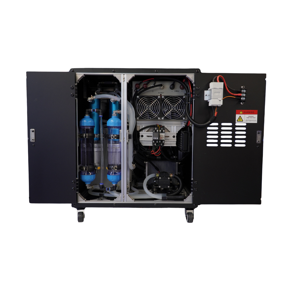 7 L/min hydrogen generator - internal components